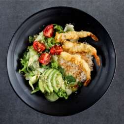 Боул з креветками